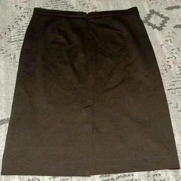 Michael Kors Skirt Dark Brown Pencil size 10 - Picture 4 of 5